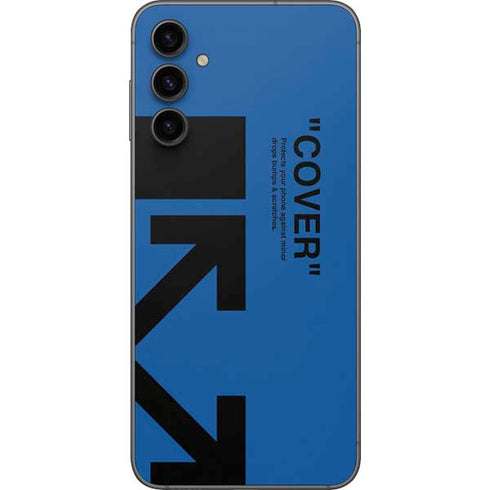 Black and Blue Arrows Galaxy A14 5G Skin